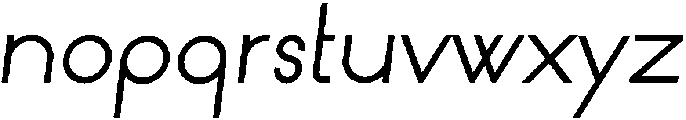Regular Italic otf (400) Font LOWERCASE
