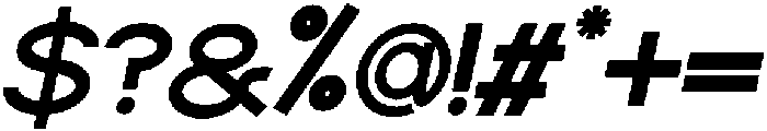 Regular Italic otf (400) Font OTHER CHARS
