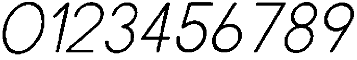 Regular Italic otf (400) Font OTHER CHARS