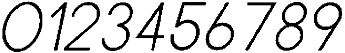 Regular Italic otf (400) Font OTHER CHARS