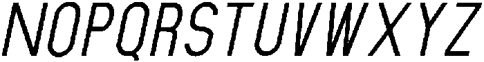 Regular Italic otf (400) Font LOWERCASE