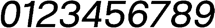 Regular Italic otf (400) Font OTHER CHARS