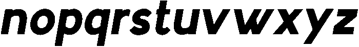 Regular Italic otf (400) Font LOWERCASE