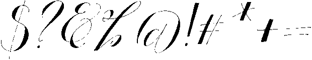 Regular Italic otf (400) Font OTHER CHARS