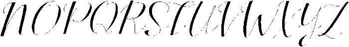 Regular Italic otf (400) Font UPPERCASE