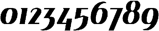 Regular Italic otf (400) Font OTHER CHARS