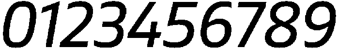 Regular Italic otf (400) Font OTHER CHARS