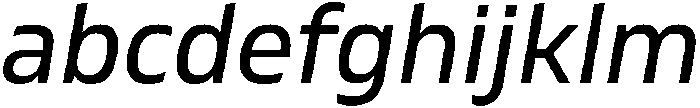 Regular Italic otf (400) FONT