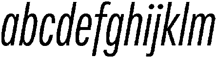 Regular Italic otf (400) FONT