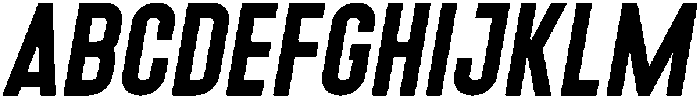 Regular Italic otf (400) Font UPPERCASE