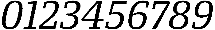 Regular Italic otf (400) Font OTHER CHARS