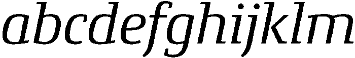 Regular Italic otf (400) FONT