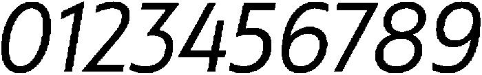 Regular Italic otf (400) Font OTHER CHARS