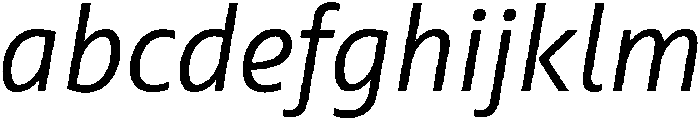Regular Italic otf (400) FONT