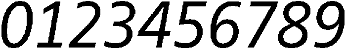 Regular Italic otf (400) Font OTHER CHARS