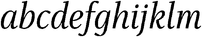 Regular Italic otf (400) FONT
