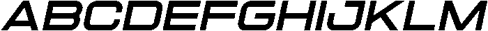Regular Italic otf (400) Font UPPERCASE