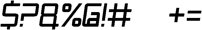 Regular-Italic otf (400) Font OTHER CHARS