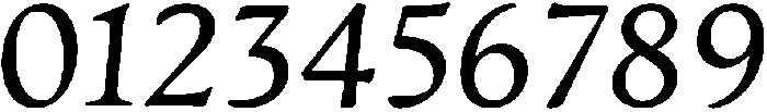 Regular Italic otf (400) Font OTHER CHARS