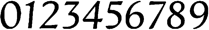 Regular Italic otf (400) Font OTHER CHARS