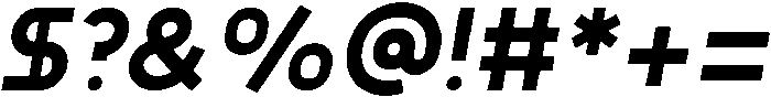 Regular Italic otf (400) Font OTHER CHARS