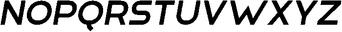 Regular Italic otf (400) Font UPPERCASE
