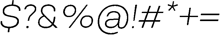Regular Italic otf (400) Font OTHER CHARS