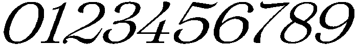 Regular Italic otf (400) Font OTHER CHARS