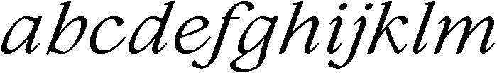 Regular Italic otf (400) FONT
