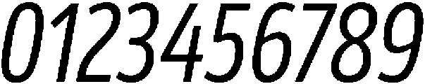 Regular Italic otf (400) Font OTHER CHARS