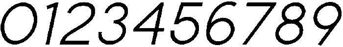 Regular Italic otf (400) Font OTHER CHARS