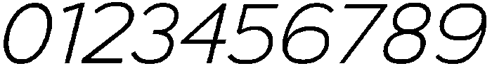 Regular Italic otf (400) Font OTHER CHARS