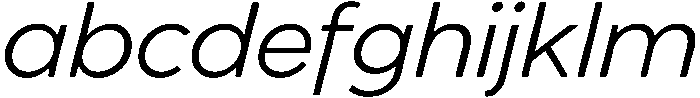 Regular Italic otf (400) FONT