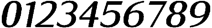 Regular Italic otf (400) Font OTHER CHARS