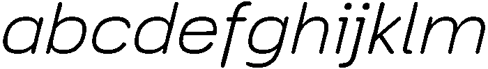 Regular Italic otf (400) FONT