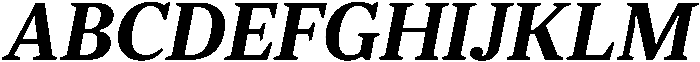 Regular Italic otf (400) Font UPPERCASE