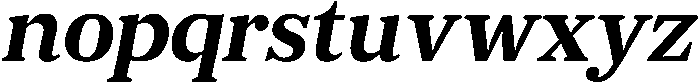 Regular Italic otf (400) Font LOWERCASE