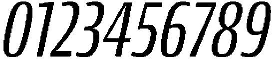 Regular Italic otf (400) Font OTHER CHARS