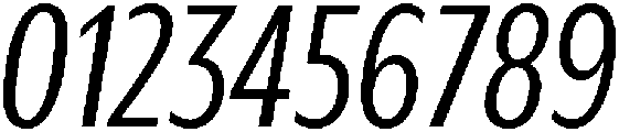 Regular Italic otf (400) Font OTHER CHARS
