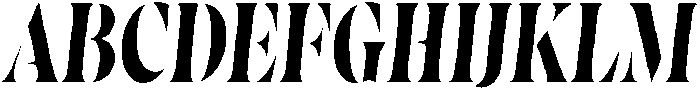 Regular Italic otf (400) Font UPPERCASE