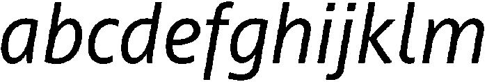 Regular Italic otf (400) FONT