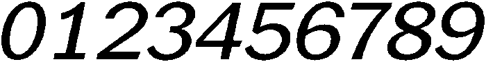 Regular Italic otf (400) Font OTHER CHARS