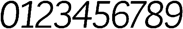 Regular Italic otf (400) Font OTHER CHARS