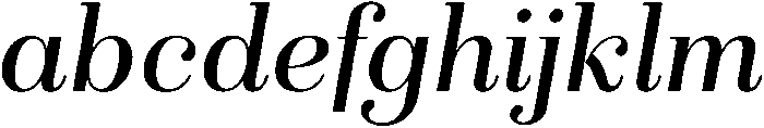 Regular-Italic otf (400) FONT