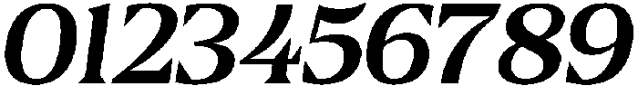 Regular Italic otf (400) Font OTHER CHARS