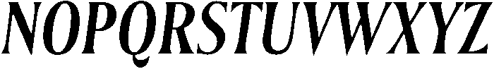 Regular Italic otf (400) Font UPPERCASE