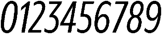 Regular Italic otf (400) Font OTHER CHARS
