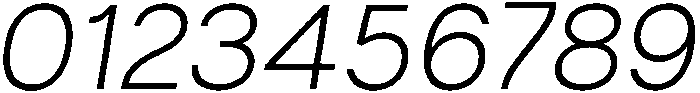 Regular Italic otf (400) Font OTHER CHARS