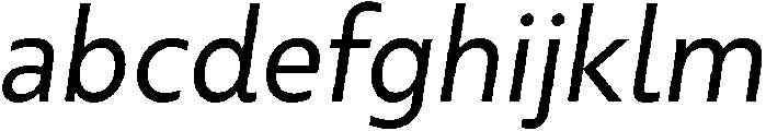 Regular Italic otf (400) FONT