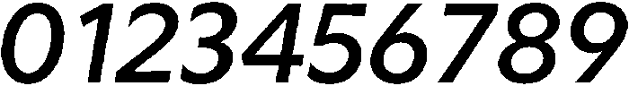 Regular Italic otf (400) Font OTHER CHARS